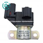 8980056311 0-25000-9061 Starter Relay Excavator SH235X-6 ISUZU 4HK1 for sale