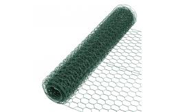 China Stainless Steel Bwg14 Hexagonal Chicken Wire Mesh 10x0.5m For Poultry supplier
