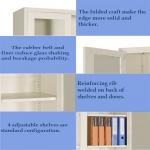 KD Structure Glass Door Filing Cabinet New Design Cabinet Locker
