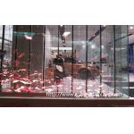 Glass Shop Advertising P3.91-7.82 Pantalla  Transparent LED Display Screen for sale