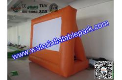 China Advertising Inflatable Screen , Inflatable Movie Screen  For Rental supplier