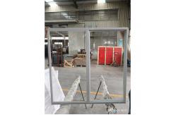 China Horizontal Vinyl Sliding Window Flush Casement Upvc Windows Aluminum Frame supplier