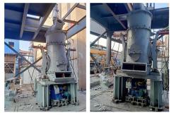 China Micro Powder Roller Vertical Graphite Bentonite Grinding Mill Equipment supplier