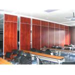 Operable Plywood Soundproof Office Partition Walls 65 mm Thickness for sale