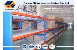 China Hot Rolled Steel Stable Longspan Shelving 1000 Kgs Per Layer Loading Capacity supplier