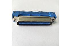 China Male 14 24 36 50 Pin Centronics Connector PCB Right Angle supplier