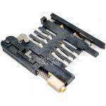 8 Pin Smart Card Connector With 5000 Cycles Lifespan