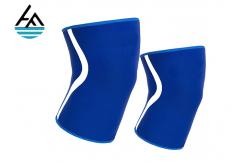 China Elastic Neoprene Knee Sleeve , Eco - Friendly Weightlifting Knee Sleeves supplier