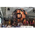 IP43 Waterproof Sphere LED Screen with Video Display Function and FCC Certification for sale