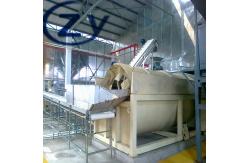 China Cassava Tapioca Potato Starch Machine / Starch Washing Machine Paddle Washer supplier