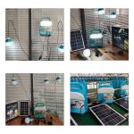 10w Solar Home Lighting System With Radio FM Bluetooth Speaker Charger