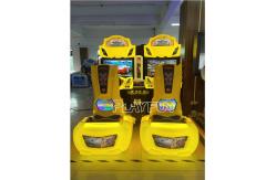 China Playfun 32-inch Twin-player Coin-operated Racing Simulation Driving Game Machine supplier