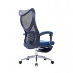 Computer Office Chair Staff Home Mesh  Lift Swivel Office Chair With Footrest