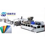 Single Twin Screw Thick Board Production Line PP PE ABS Sheet Extruder 1220-2100mm for sale