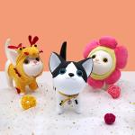 Non Phthalate PVC Plastic Toys , Unbreakable Cat Saving Bank ISO certificate