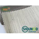 Stiff Chest Hair Interlining Fabric With Various Hand Feel For Garments