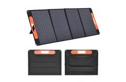 China Foldable Portable Solar Panel For Hiking 120W Monocrystalline Silicon supplier