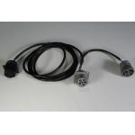 J1708 Deutsch 6-Pin Male to 9-Pin J1939 Male and J1708 Female Splitter Y Cable for sale