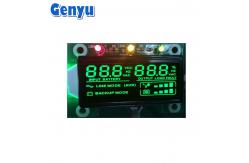China VA LCD Display Black Screen Transflective COB Module with Emerald Backlight supplier