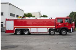 China 21T Industrial Fire Truck with Sinotruk HOWO Chassis and Double Row Cabin supplier