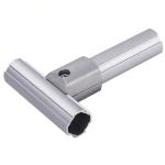 DY19-01A Anodizing OD19mm Aluminium Pipe for Assembling Pipe Rack System