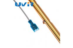 China Gold-coating Helen lamp Quartz tube infrared emitters sauna heating with RS base supplier