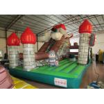 Indoor Playground Inflatable Fun City , Commercial Children Castle Bounce House for sale