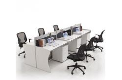 China Contemporary Furniture Modular Partition Cubicle Office Workstation For 6 Seater supplier