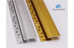 China OEM Aluminium Stair Nosing Edge Trim Step Nose Edging Nosings Carpet supplier