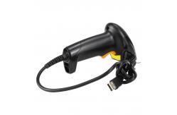 China Black 1D Laser Barcode Scanner IP52 Handheld Laser Barcode Scanner 5V supplier