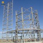Customized Steel Panel Wall Type Prefabricated Steel Structure Warehouse Snow Load And Earthquake Design for sale