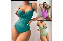 China Floral Swimsuit Removable Padding for Comfort and Durability supplier