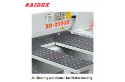 China High Accuracy CE Acrylic Cutting Machine With 2600mm Sawing Length supplier