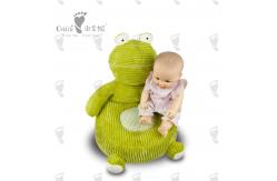 China 53 X 41cm Green Plush Couch Infant Baby Loveable Fog Sofa Customised supplier