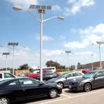 High Mast Smart Street Light Poles Multi - Functional Lighting Solution for sale