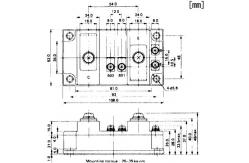 China IGBT Power Module 1DI300A-140 POWER TRANSISTOR MODULE FUJITSU IGBT Power Module supplier