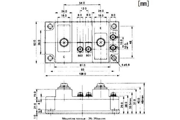 IGBT Power Module 1DI300A-140 POWER TRANSISTOR MODULE FUJITSU IGBT Power Module