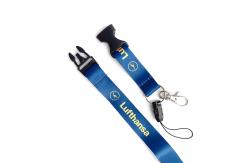 China Mobile Phone Custom Promotional Lanyards Easy Carrier Custom Nylon Lanyard supplier