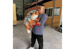 China Life Size Animatronics Realistic Dinosaur Hand Puppets Ankylosaurus supplier