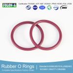 Black High Temperature Rubber O Rings / Epdm Sealing Rings For Automobile Brake Fluid Resistance for sale