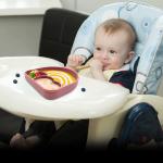 Tasteless Durable Silicone Dinnerware Set Bib And Bowl Multiscene for sale