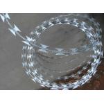 Secure Your Property with single coil concertina razor wire Military and Private for sale