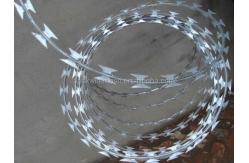 China Secure Your Property with single coil concertina razor wire Military and Private supplier