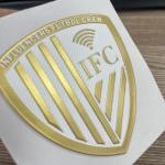 Custom 3D Raised Logo TPU Heat Transfer Patches For Clothing for sale