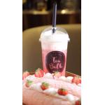Pp Smoothie Personalized Plastic Cups With Lids , Personalized Disposable Cups