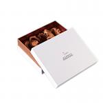 White Solid Perfume Storage Attar Bottle Box Perfume Packaging With Lid