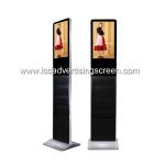 Android Wifi Lcd Advertising Screen Digital Book Holder 300 Cd/M2 Brightness for sale