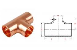 China 2Inch SCH40 ASTM B366 Hastelloy C30600 Reducing Tee Seamless Pipe Fittings supplier