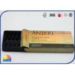 Brown Silver Paper Folding Gift Box With 4C Print Matte Lamination