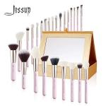 Skin Friendly Goat Hair Jessup 25 Piece Brush Set Pro Art Makeup Brush Set for sale